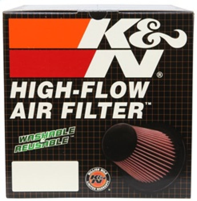 K&N Universal Clamp-On Air Filter: High Performance, Premium, Replacement Engine Filter: Flange Diameter: 4.375 In, Filter Height: 6.5 In, Flange Length: 1.25 In, Shape: Round Tapered, RU-5061