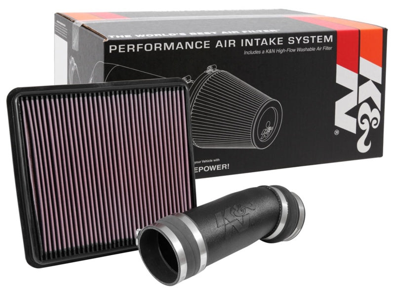 K&N 57-9040 Fuel Injection Air Intake Kit for TOYOTA LAND CRUISER V8-5.7L F/I, 2016-2019
