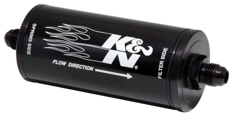 K&N 2in OD x 6in L 6AN 25 Micron In-Line Fuel/Oil FIlter 81-1000
