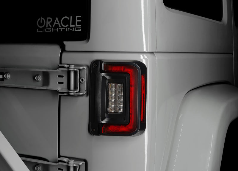 Oracle Lighting Flush Mount Led Tail Lights For Jeep Wrangler Jk 5891-504