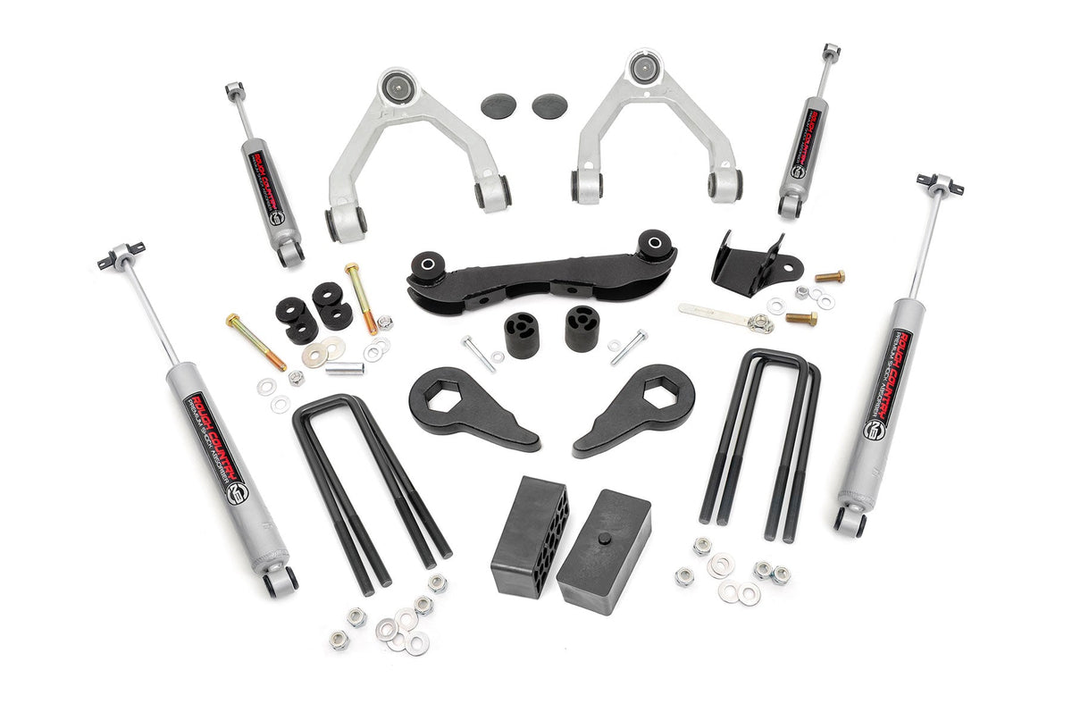 Rough Country 2-3 Inch Lift Kit Rear Blocks Fits Chevy/GMC 1500 Truck/Suv (88-99) 16530