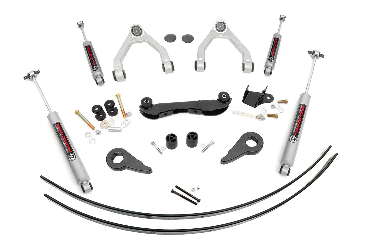 Rough Country 2-3 Inch Lift Kit Rear Aal Fits Chevy/GMC 1500 Truck/Suv 4WD (88-99) 17030