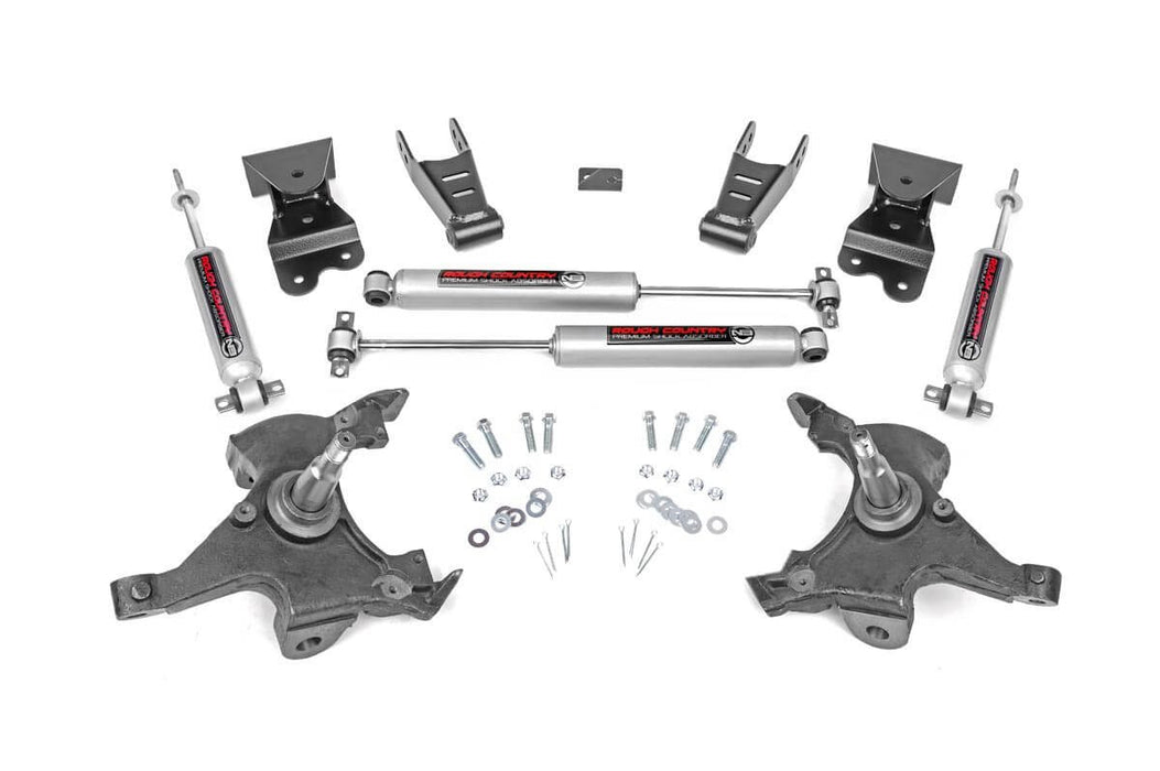 Rough Country Lowering Kit 2 Inch Fr 4 Inch Rr Chevy C1500/K1500 Truck (88-99) 725.20