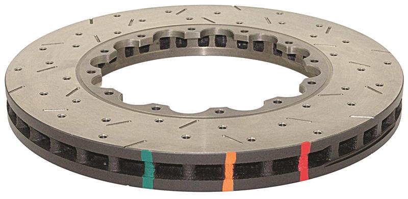 DBA 2004+ STi Front Slotted 5000 Series Replacement Rotor Rings 5654.1S