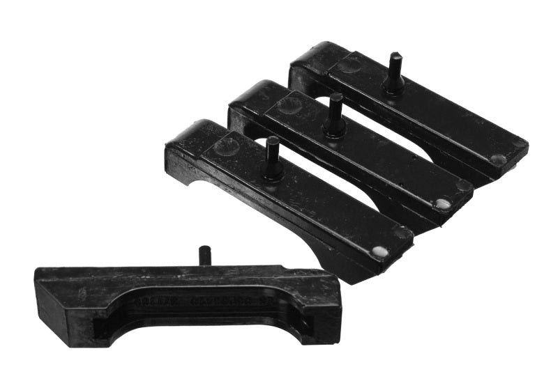 Energy Suspension GM SBC Black Radiator Isolator Pad Set 3 Row 3.6117G