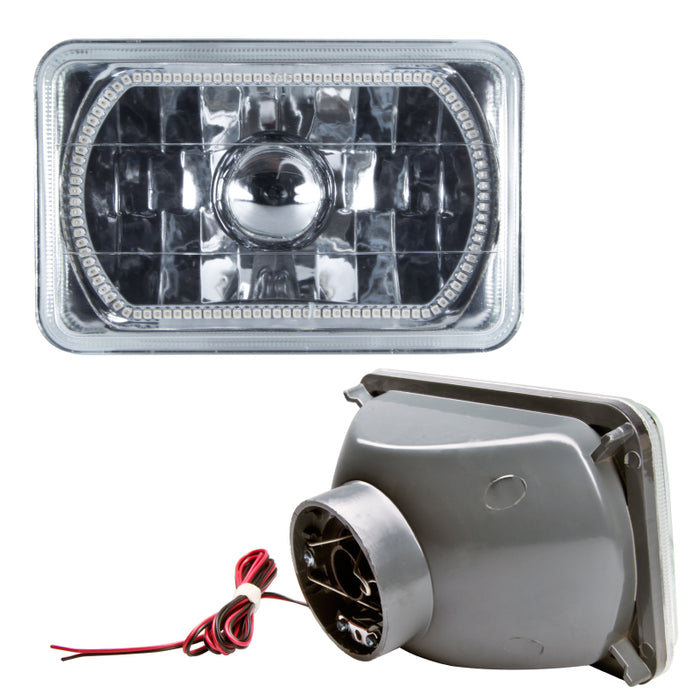 Oracle Lighting Pre-Installed Lights 4X6 In. Sealed Beam White Halo Mpn: