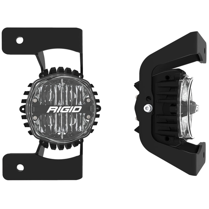 Rigid Industries 37110 360-Series Fog Light Fits 18-21 Gladiator Wrangler (JL) Fits select: 2021 compatible with Jeep WRANGLER UNLIMITED, 2021 compatible with Jeep GLADIATOR
