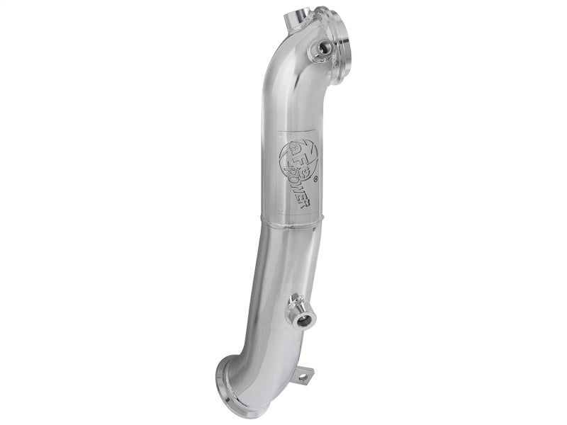 aFe MACH Force-Xp 3in 409 Stainless Steel Down-Pipe 11-15 GM Diesel Trucks LML V8 6.6L (td) 49-44095