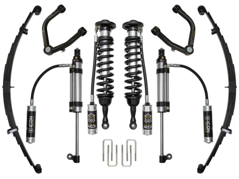 Icon 2007-2021 Tundra 1-3" Lift Stage 10 Suspension System With Tubular Upper Control Arms K53030T
