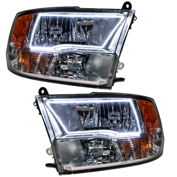 Oracle 09-17 Compatible with Dodge Ram Sport SMD HL Chrome White 7037-001