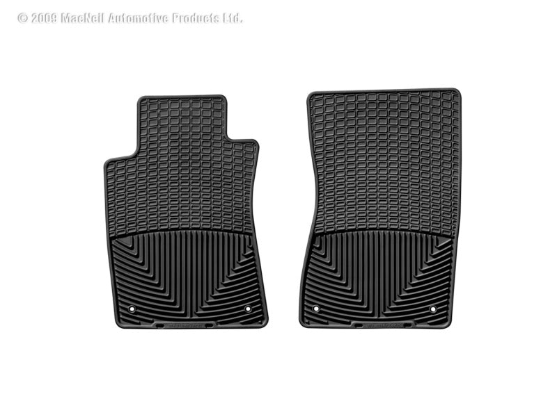 WeatherTech 98-04 Mercedes-Benz SLK230 Front Rubber Mats Black W37