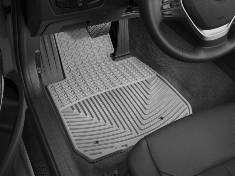 WeatherTech 12+ BMW 3-Series (F30) Front Rubber Mats Grey W267GR