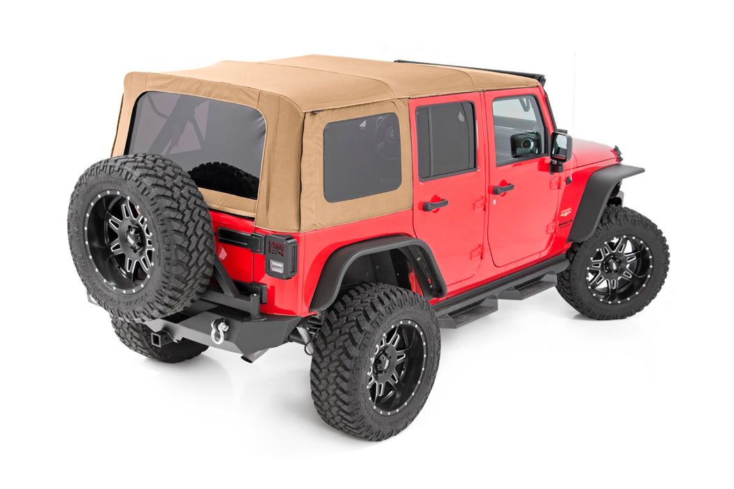 Rough Country Soft Top Replacement Spice 2 Door Jeep Wrangler Jk (10-18) RC85460.70