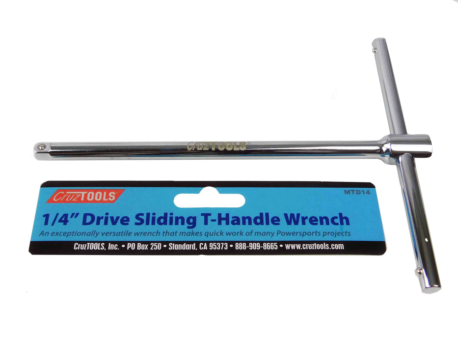 Cruz Tools  MTD14; Drive Sliding T-Driver 1/4-inch
