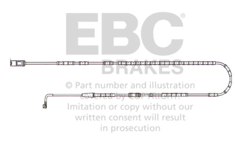 EBC 2009-2010 Fits BMW Z4 3.0L (E89) Rear Wear Leads EFA143