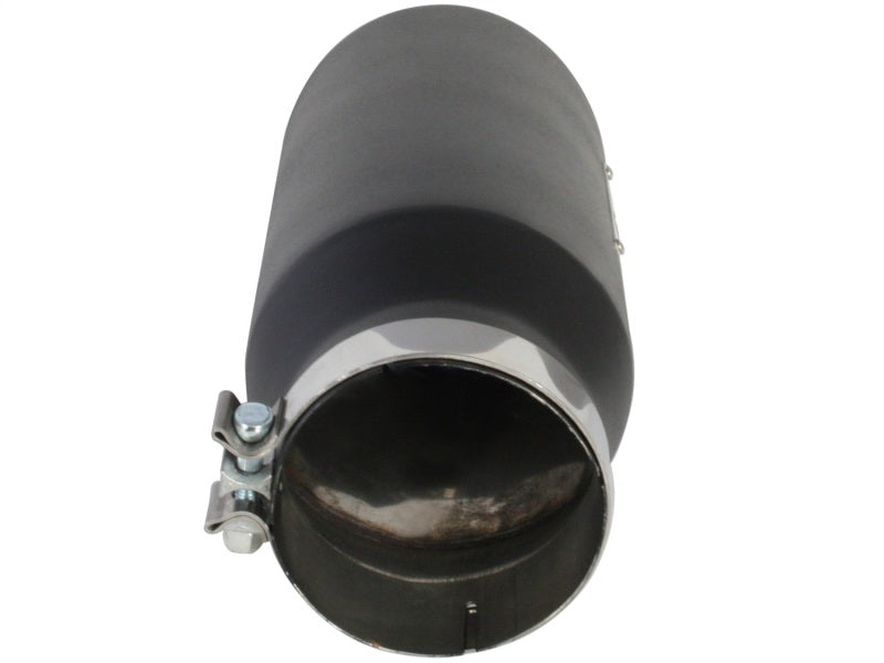 aFe MACH Force-XP 409 SS Right Side Single Wall Exhaust Tip 5in Inlet x 7in Outlet x 15in L 49T50701-B15