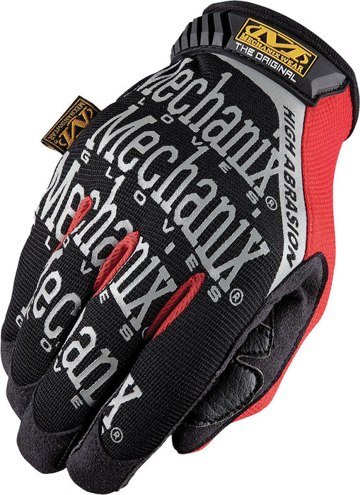 Mechanix Wear - Original High Abrasion Gloves (Medium, Black/Red)