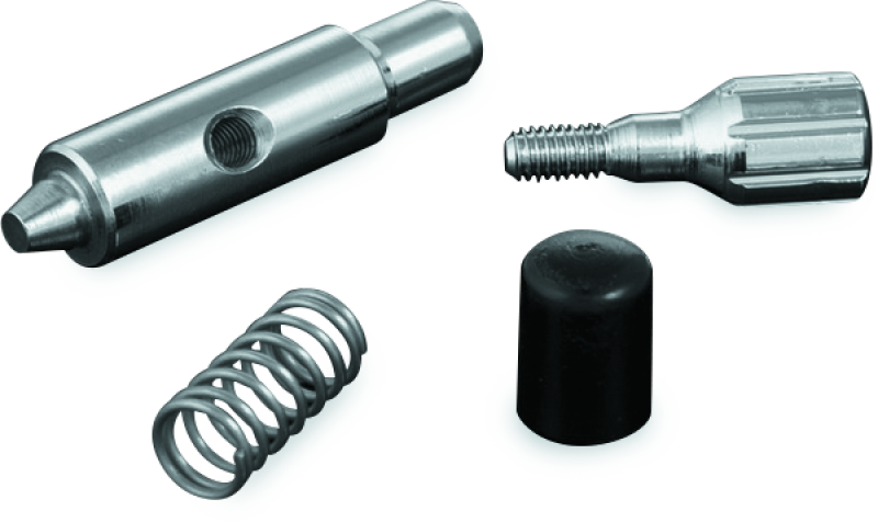 Kuryakyn Motorcycle Foot Control Component: Replacement Pin, Spring, And Knob Kit For Adjustable Passenger Pegs 7882