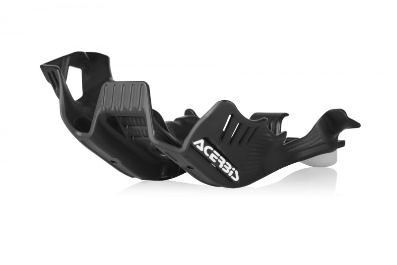 Acerbis Offroad Skid Plates Black/White (), One Size 2791671007