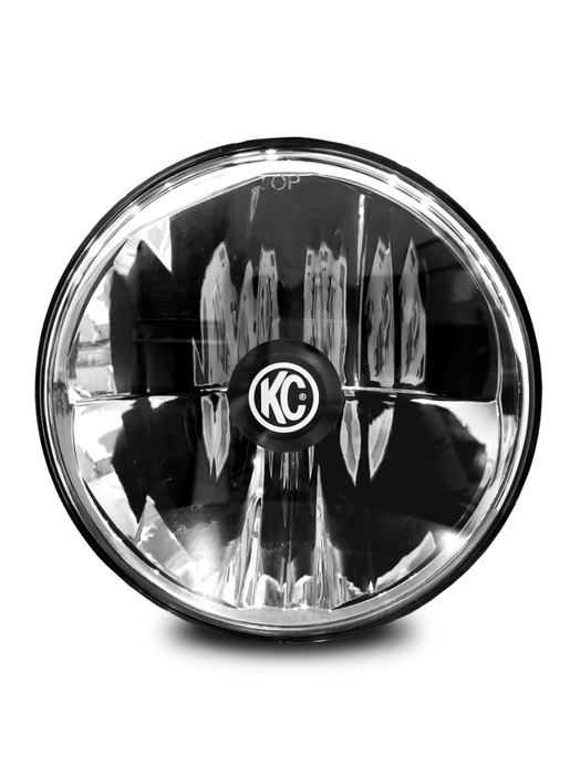 KC HiLiTES 07-18 compatible with Jeep JK 7in. Gravity LED DOT Approved Replacement Headlight (Single) 4235