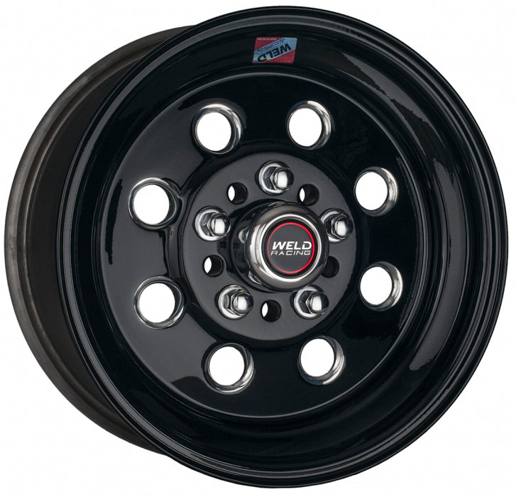 Weld Draglite 15x8 / 5x4.5 & 5x4.75 BP / 4.5in. BS Black Wheel Non-Beadlock 90b-58348