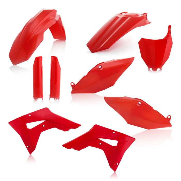 Acerbis 2645470227 Full Plastic Kit Red