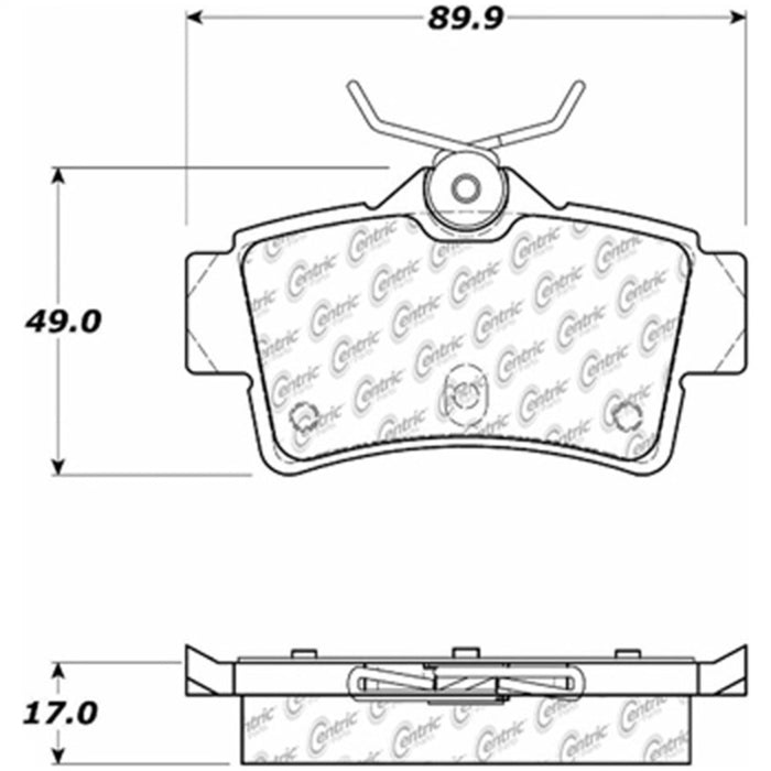 StopTech Street Touring Brake Pads 308.0627