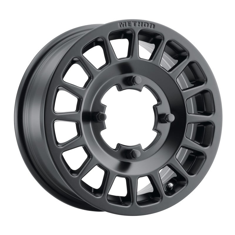 Method MR407 Bead Grip 15x6 / 5+1/51mm Offset / 5x4.5 / 77mm CB Matte Black Wheel MR40756012551
