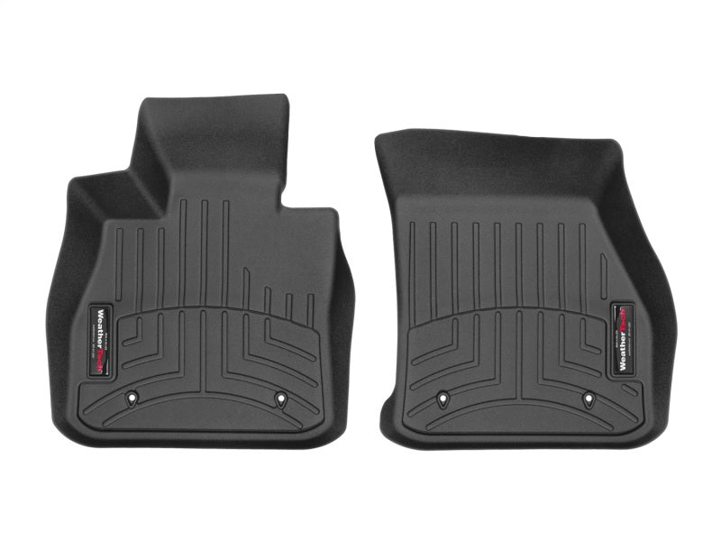 WeatherTech 2016+ Mini Clubman F54 Front FloorLiners Black 448711