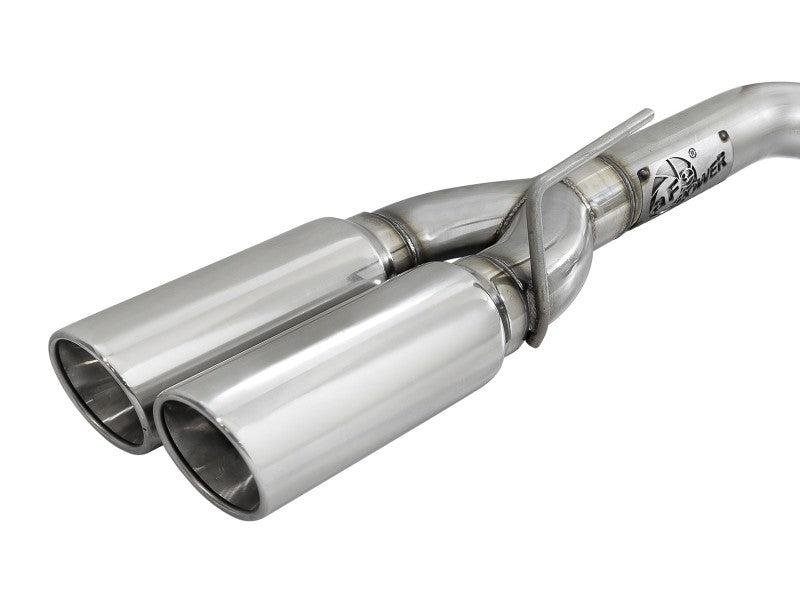 aFe Vulcan Series 3in 304SS DPF-Back 20-21 GM Trucks L6-3.0L (td) LM2 Dual Polished Tip 49-34130-P