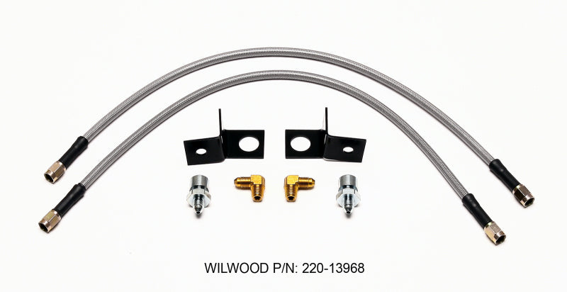 Wilwood Flexline Kit Rear 07-Up compatible with Jeep JK 220-13968