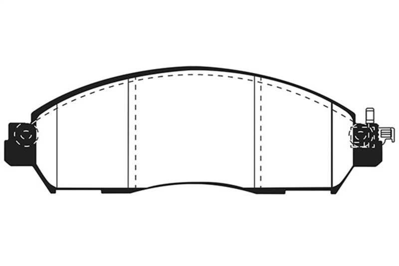 EBC 2017+ Compatible with Nissan Leaf Electric Greenstuff Front Brake Pads DP22310