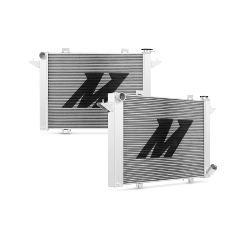 Mishimoto 90-93 Compatible with Dodge Ram w/ 5.9L Cummins Engine Polished Aluminum Performance Radiator MMRAD-RAM-89