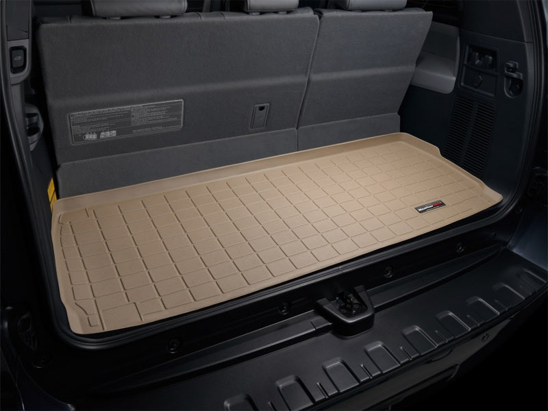 WeatherTech 09+ Toyota Sequoia Cargo Liners Tan 41345