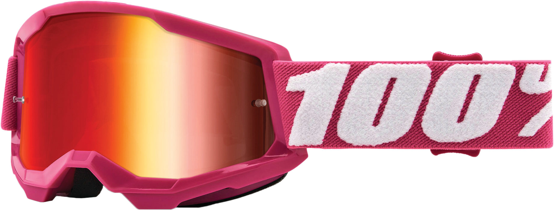 100% STRATA 2 JUNIOR Goggle Fletcher - Mirror Red Lens