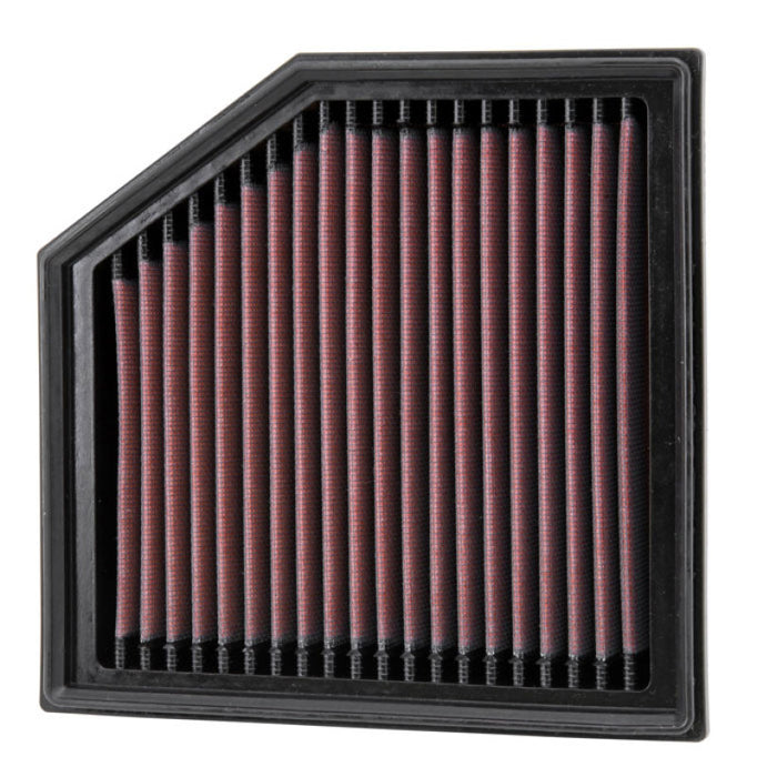K&N 33-2491 Air Panel Filter for DODGE DART L4-1.4/2.0L F/I, 2013-2016