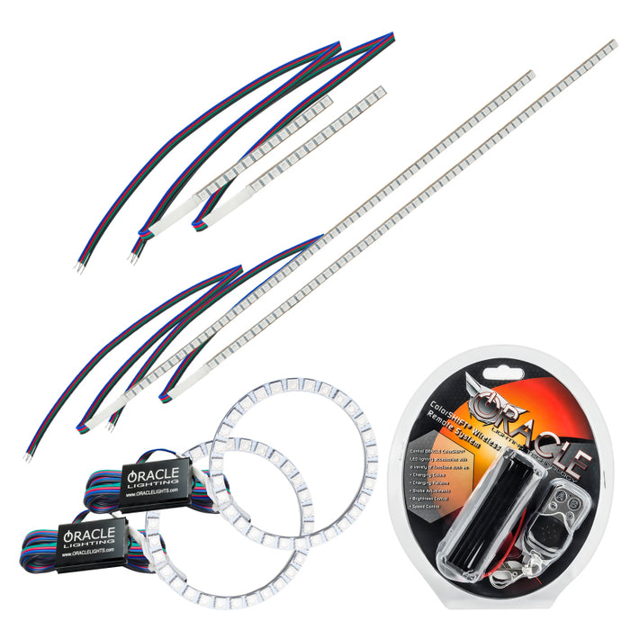 Oracle 16-18 Honda Pilot DRL Upgrade w/ Halo Kit ColorSHIFT SEE WARRANTY 1323-330