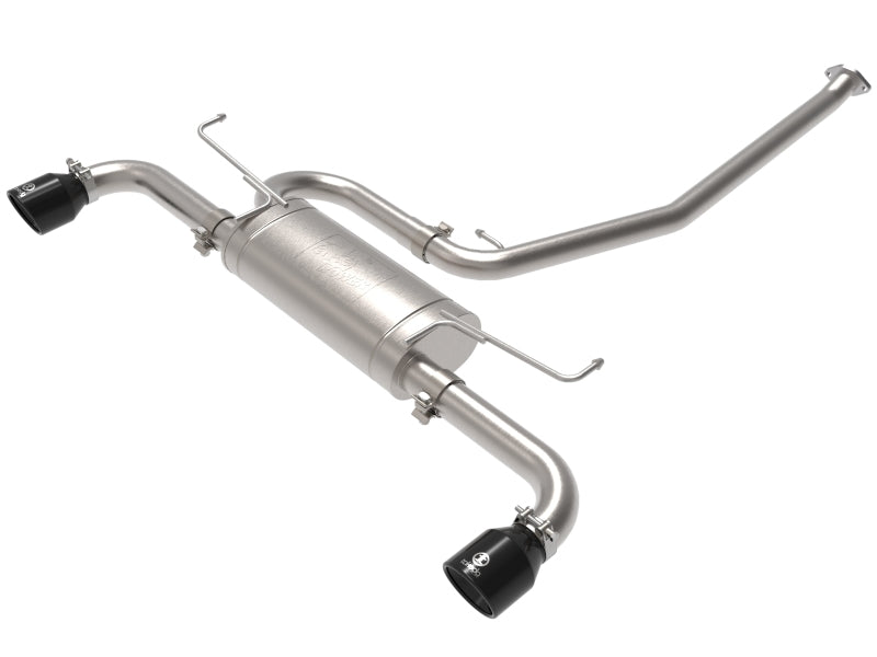 aFe POWER Takeda 19-21 Toyota RAV4 L4-2.5L 304SS CB Exhaust w/ Black Tips 49-36053-B