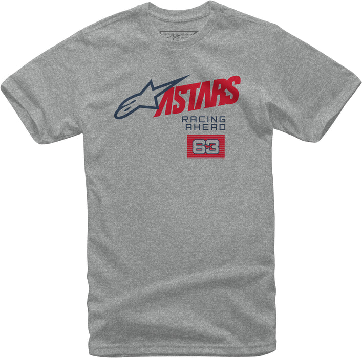 Alpinestars Title Tee Grey Heather Md 1210-72000-1026-M