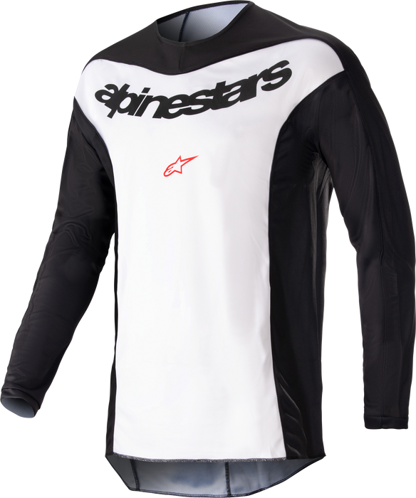 Alpinestars 2023 Fluid Lurv Jersey (Black White, X-Large)