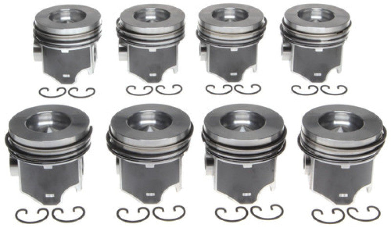 Mahle OE Compatible with Dodge TRK / Cummins 6.7L 06-11 Piston Set (Set of 6) 2243732