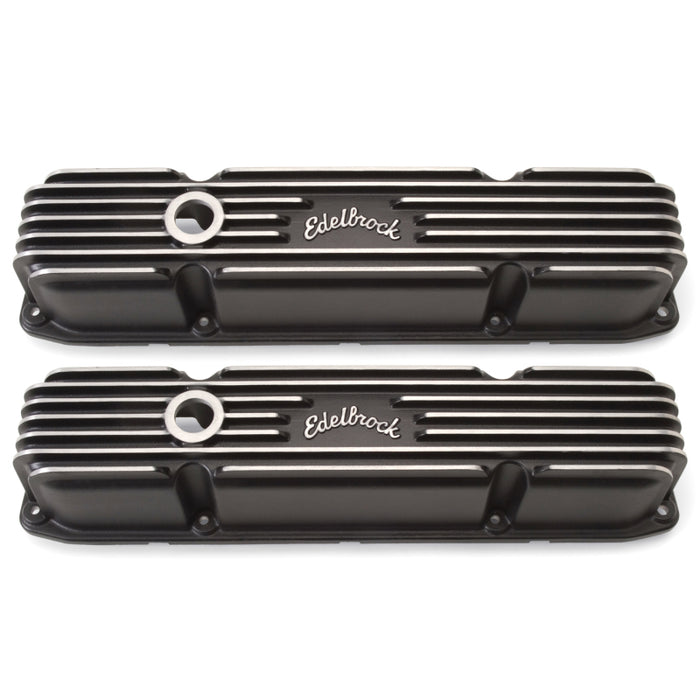 Edelbrock Valve Cover Classic Series Chrysler 383/440 CI V8 Black 41923