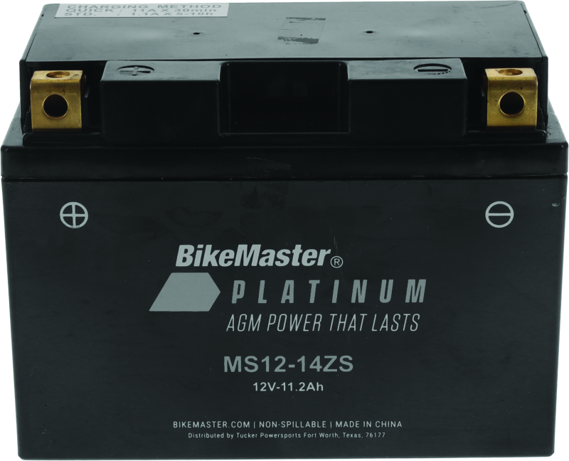 BikeMaster Platinum Batteries MS12-14ZS