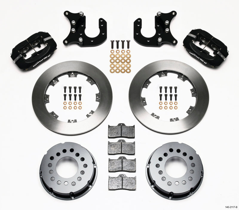 Wilwood Forged Dynalite P/S Rear Kit Mopar-Dana 2.36in Offset 140-2117-B