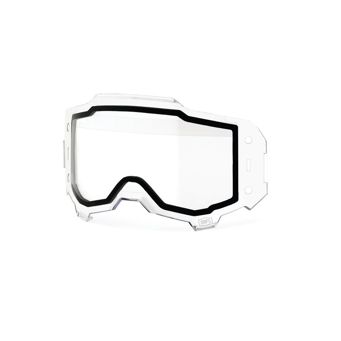 100% ARMEGA Goggle FORECAST Replacement Lens - Dual Pane - Compatible with ARMEGA Goggles Only