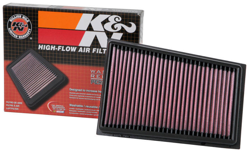 K&N Engine Air Filter: High Performance, Premium, Washable, Replacement Filter: 2007-2015 RENAULT/ NISSAN (Koleos, Dualis, Qashqai, X-Trail, X-Trail I, X-Trail II), 33-2944