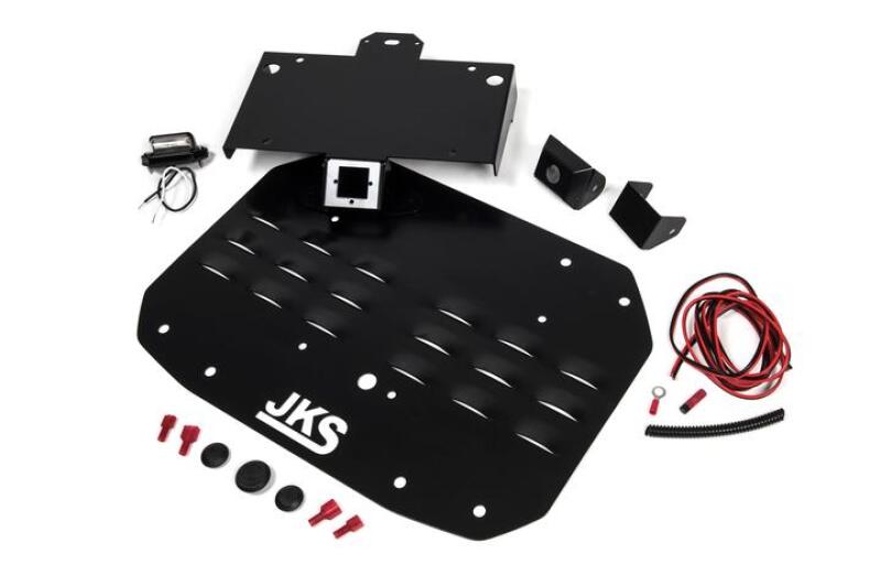 JKS JKS8215 Tailgate Vent Cover with License Plate and Camera Mount | Wrangler JL