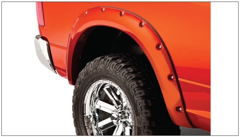 Bushwacker For 09-18 Dodge For Ram 1500 Fleetside Pocket Style Flares 4Pc 67.4/7 50915-02