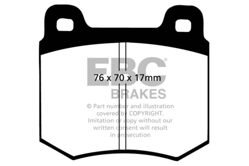 EBC 2019+ Ram Trucks 1500 (DT) Ultimax Front Brake Pads UD2179