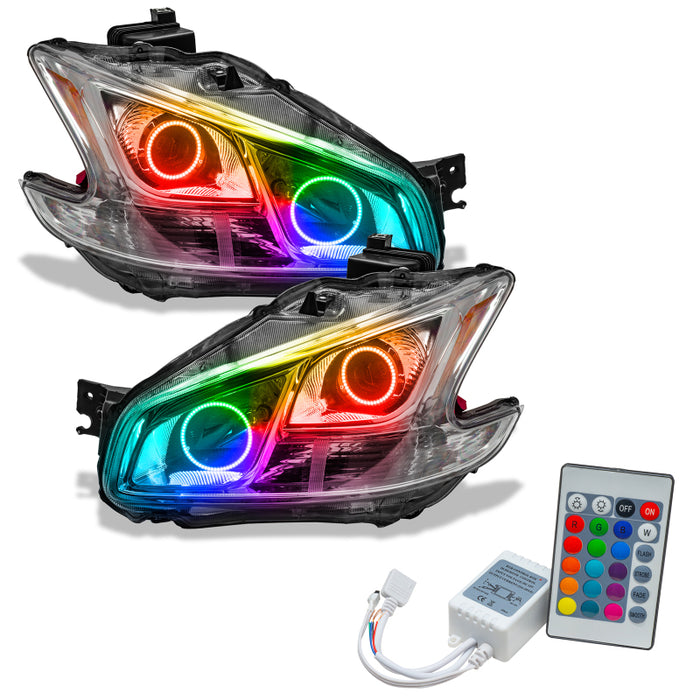 Oracle 09-13 Compatible with Nissan Maxima SMD HL (Non-HID)-Chrome ColorSHIFT w/ Simple Controller SEE WARRANTY 7177-504